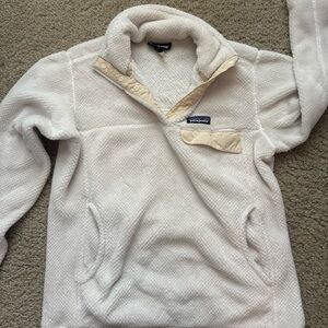 Patagonia Women's Off-White Cowl Sweater